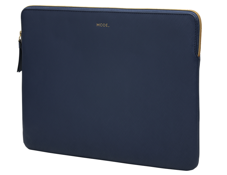 dbramante1928 Mode Paris MacBook Pro 16 inch sleeve Oceaan Blauw