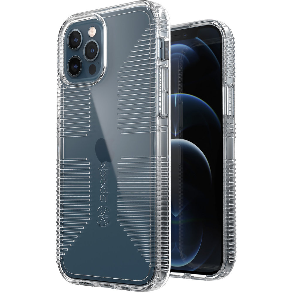 Speck Gemshell iPhone 12 Pro / iPhone 12 hoesje Grip Transparant