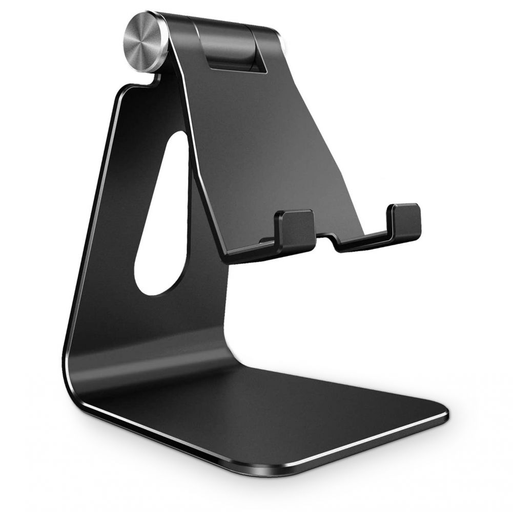 TechProtection AluStand iPhone standaard Zwart