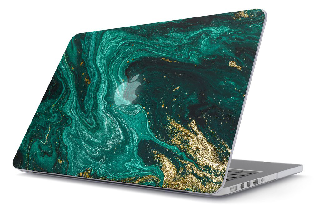 Burga MacBook Pro 13 inch 2020 hardshell Emerald Pool