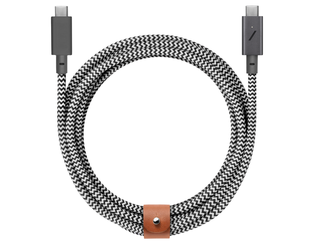 Native Union Belt Pro USB-C naar USB-C kabel Zebra