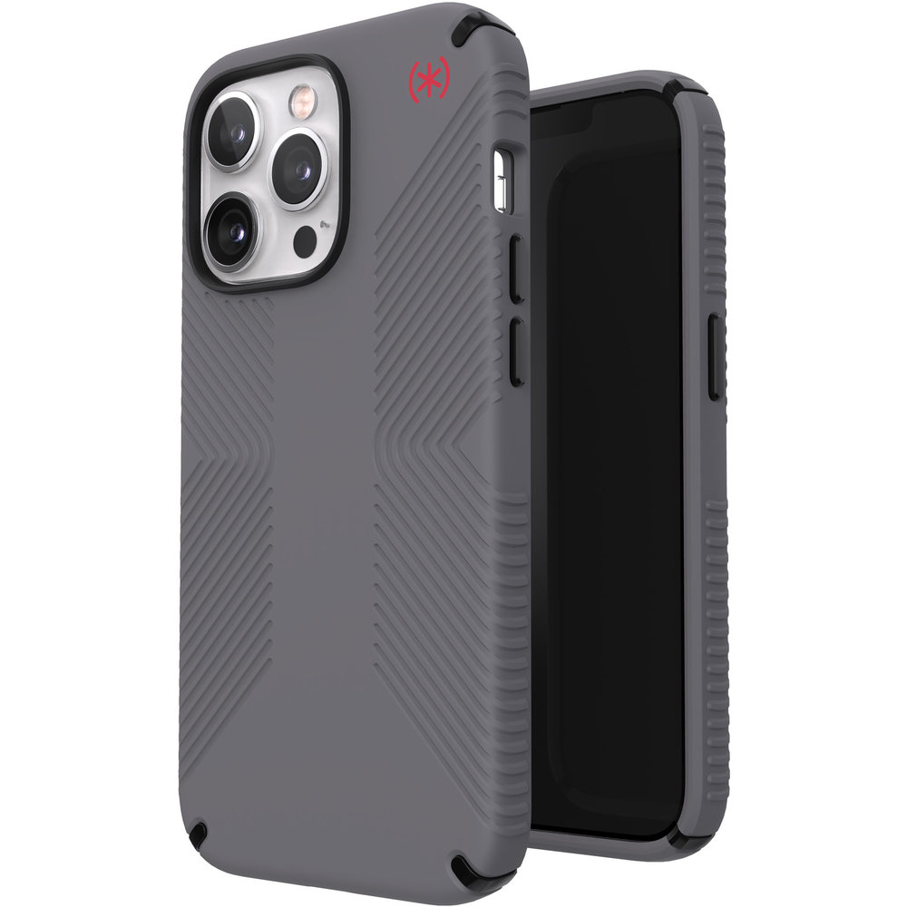 Speck Presidio 2 Grip iPhone 13 Pro hoesje Grijs