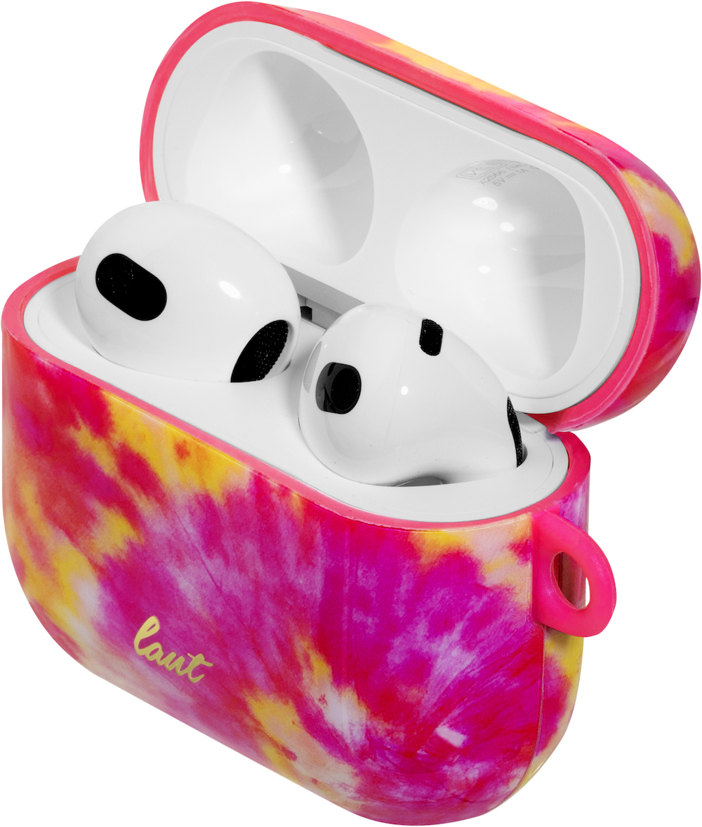 LAUT Tie Dye AirPods 3 hoesje Roze