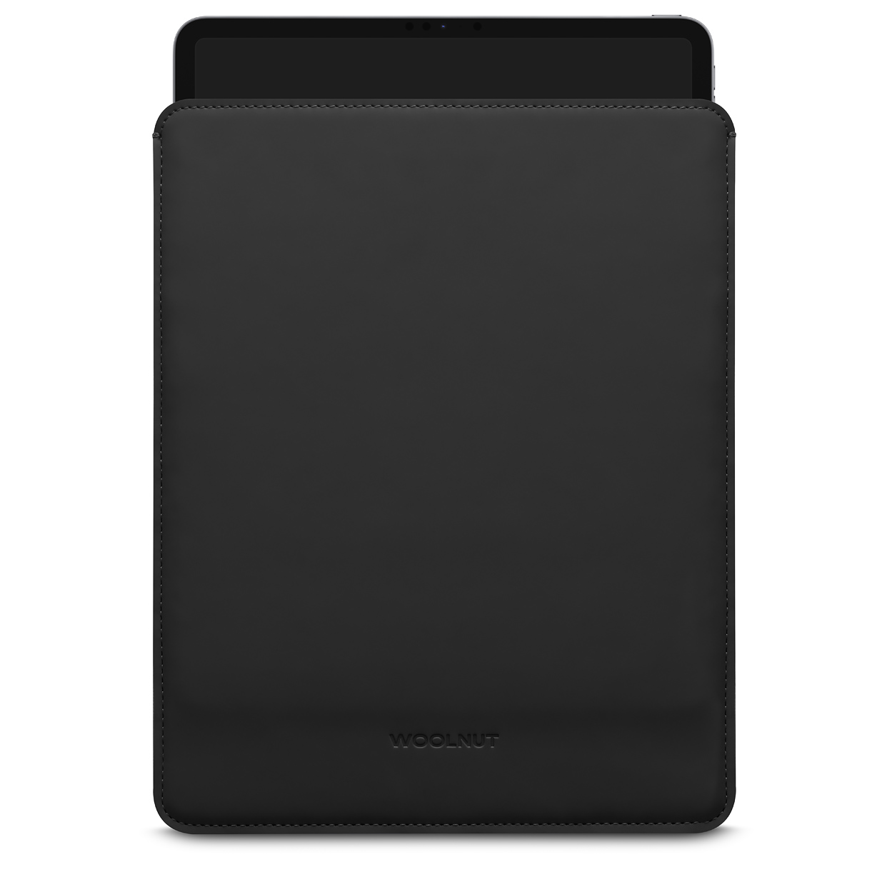 Woolnut Coated sleeve iPad Pro 12,9 inch hoesje Zwart