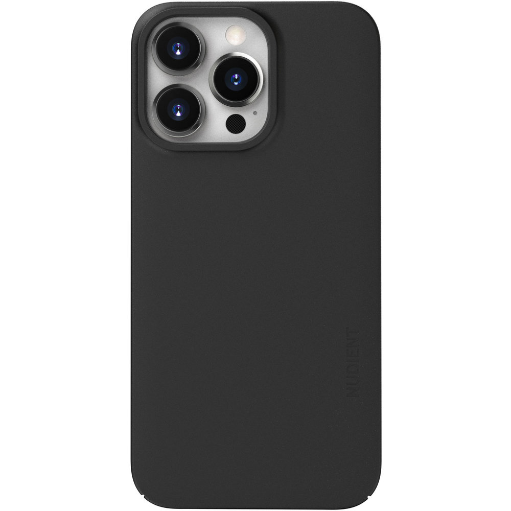 Nudient Thin Case iPhone 13 Pro Max hoesje Zwart