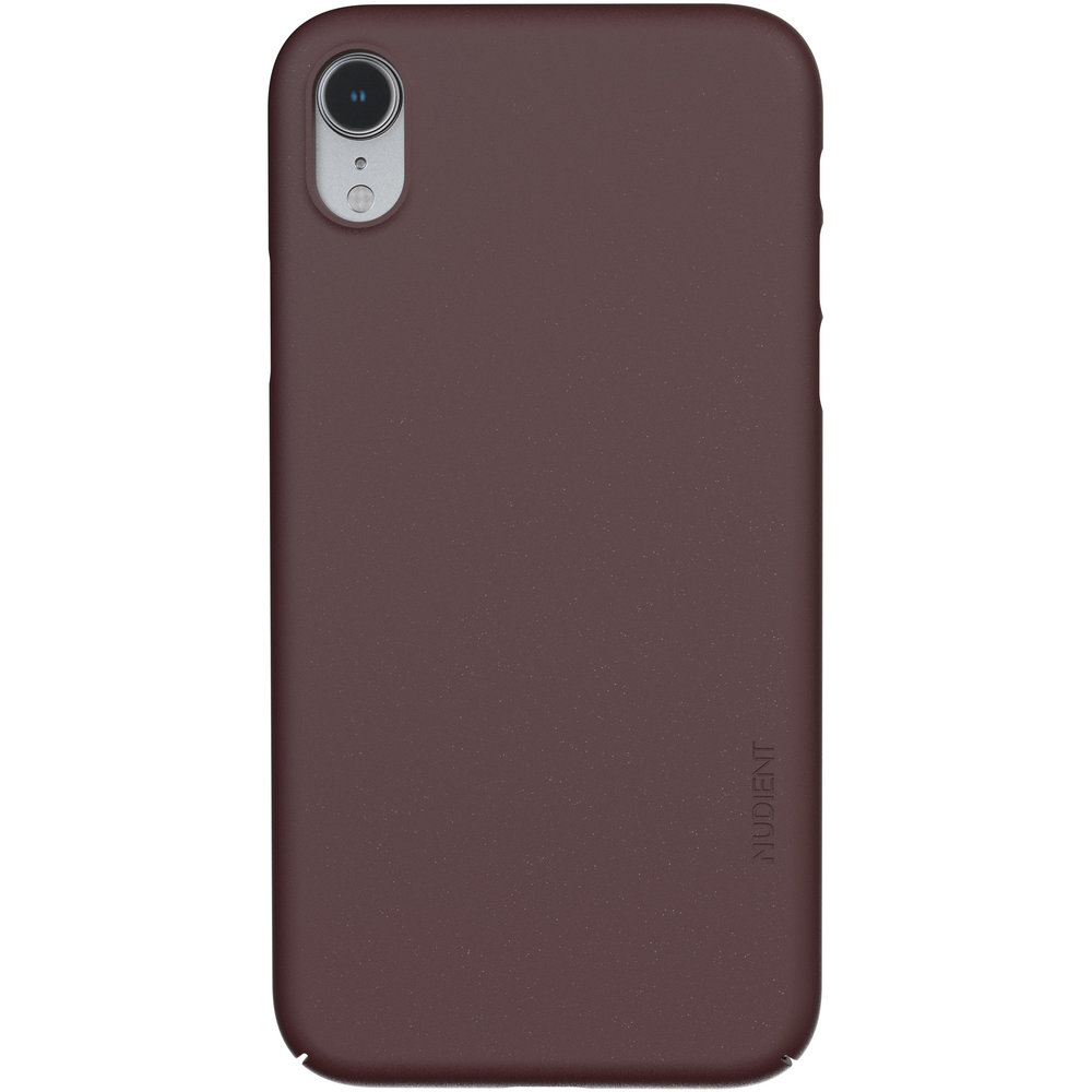 Nudient Thin Case iPhone XR hoesje Rood