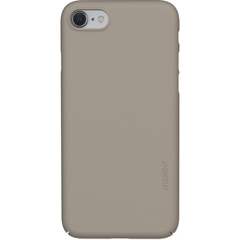 Nudient Thin Case iPhone SE 2022 / 2020 hoesje Beige