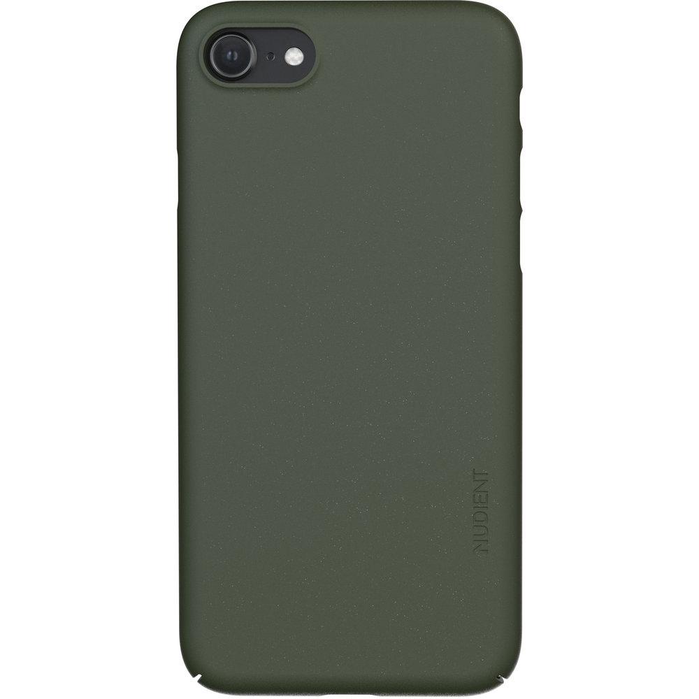 Nudient Thin Case iPhone SE 2022 / 2020 hoesje Groen