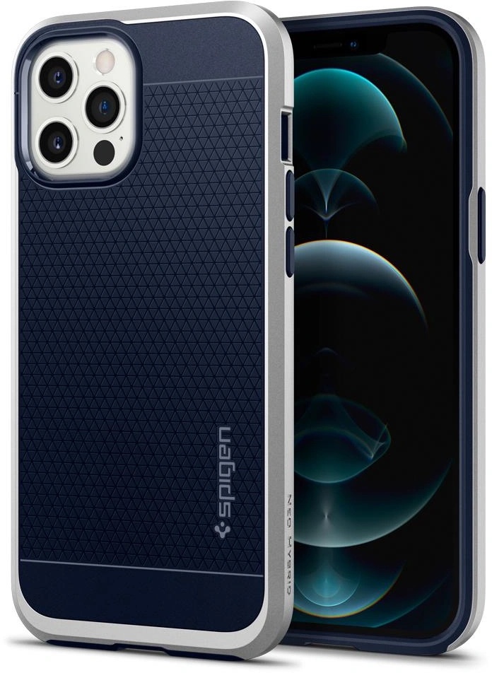 Spigen Neo Hybrid iPhone 12 Pro Max hoesje Zilver