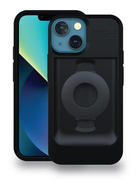 Tigra FitClic Neo iPhone 13 mini hoesje Zwart