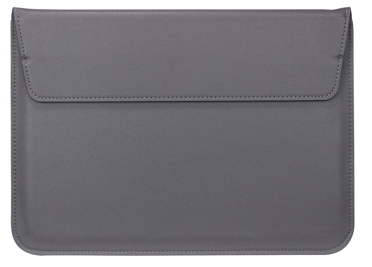 hoesie MacBook Pro 16 inch sleeve met stand Grijs