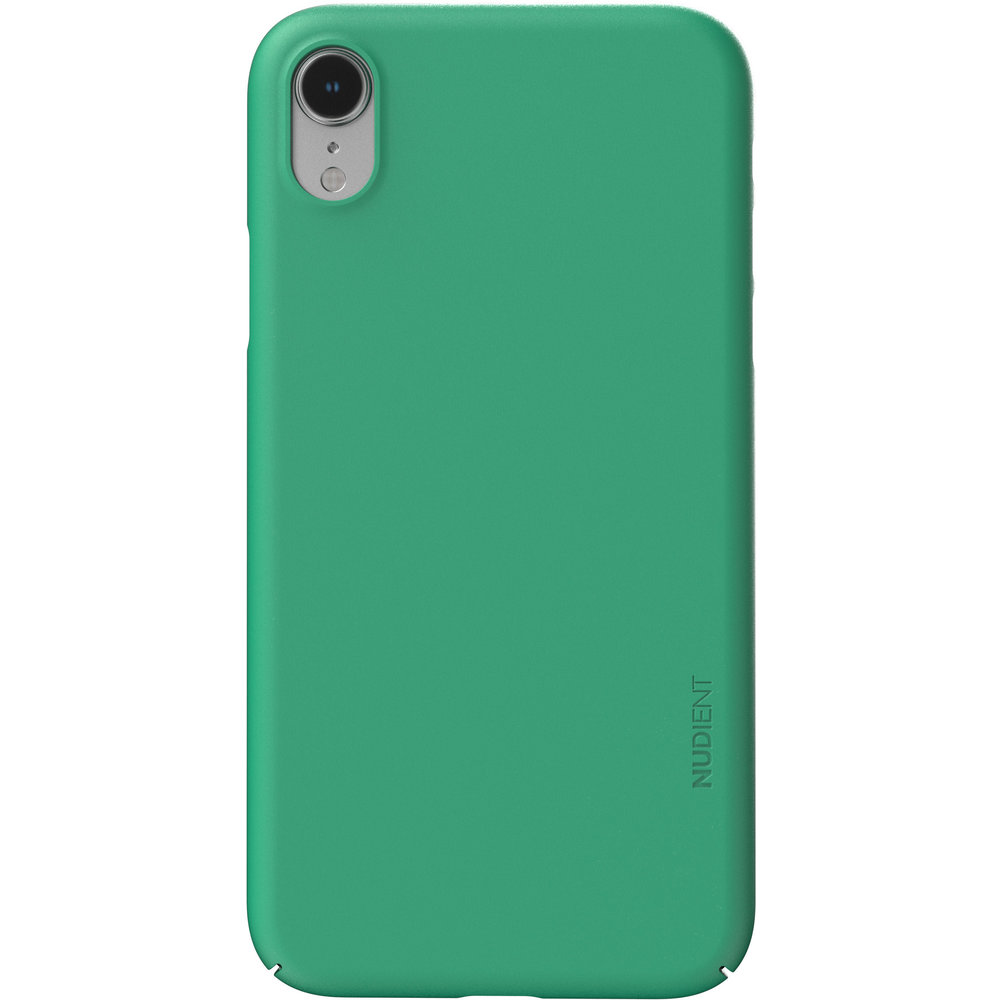 Nudient Thin Case iPhone XR hoesje Conda Groen