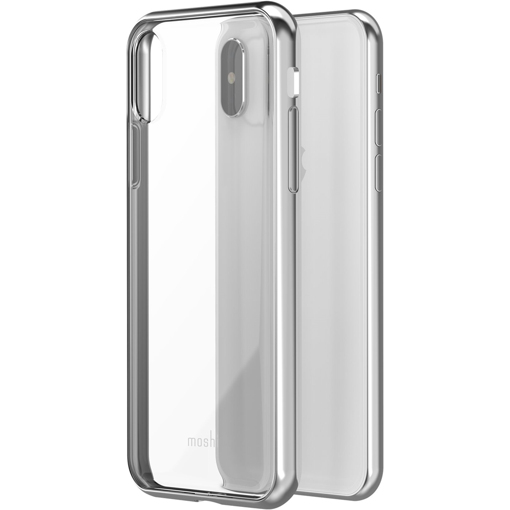 Moshi Vitros iPhone XS bumper hoesje Zilver