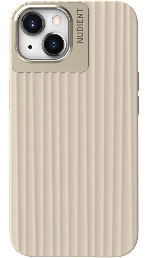 Nudient Bold Case iPhone 14 hoesje Beige