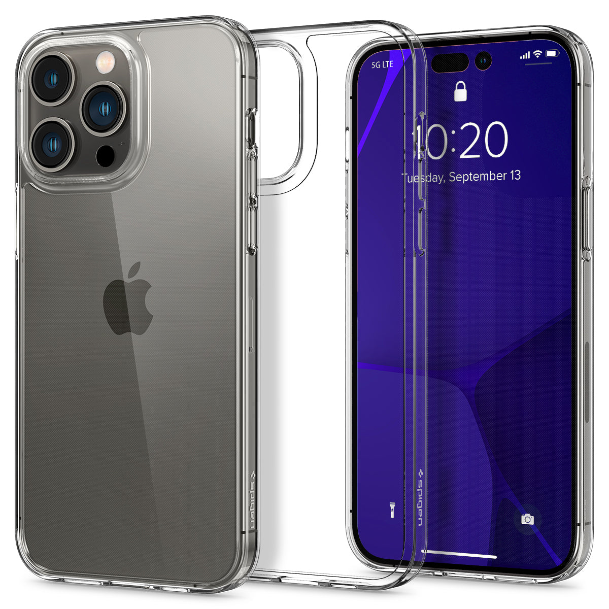 Spigen AirSkin iPhone 14 Pro Max hoesje transparant