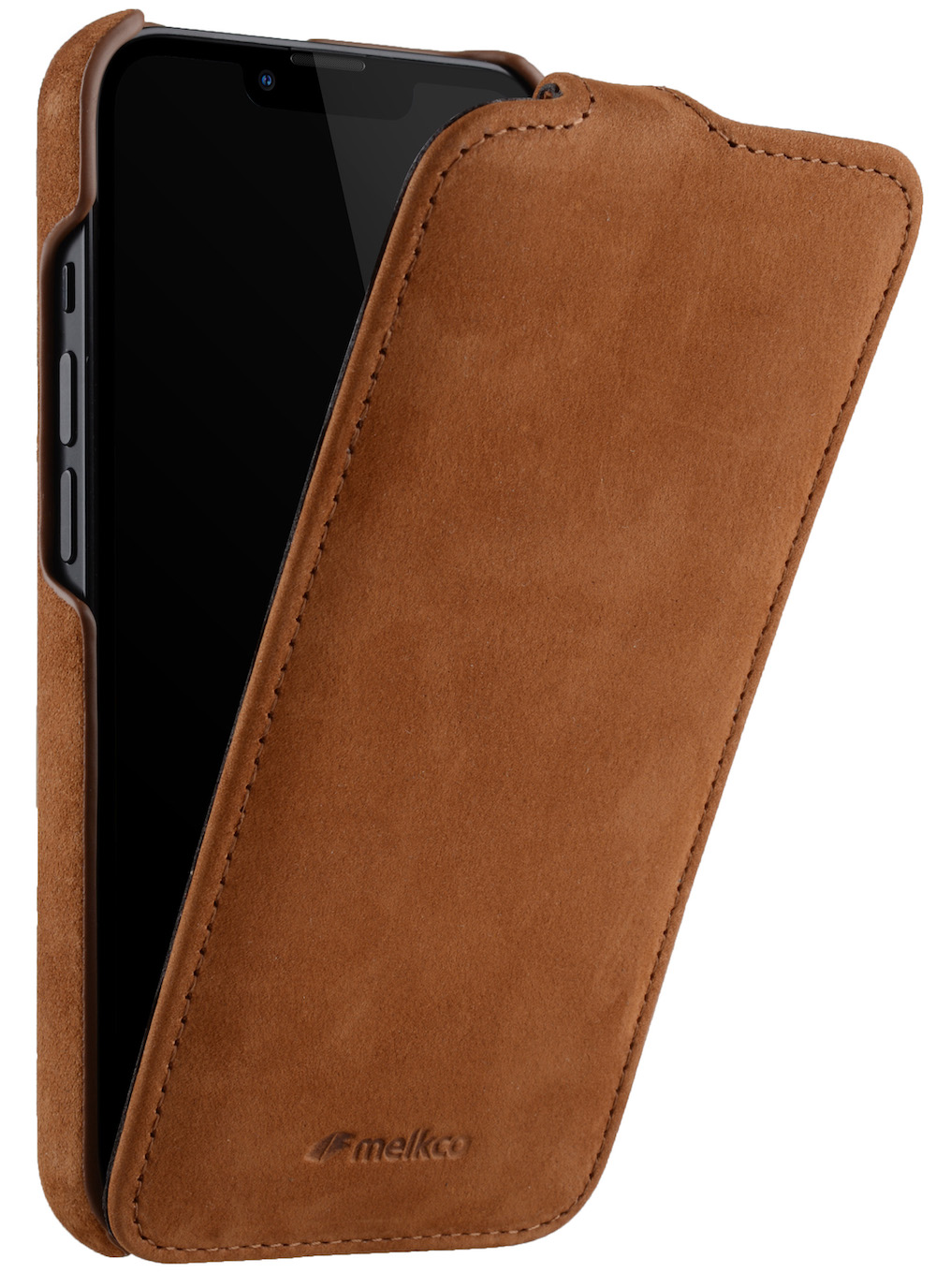 Melkco leren Jacka iPhone 14 Plus hoesje bruin