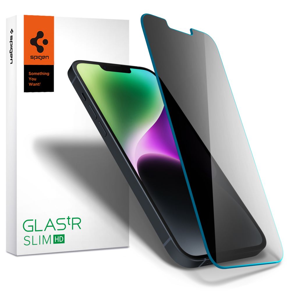 Spigen GlastR Privacy iPhone 13 / iPhone 13 Pro glazen screenprotector