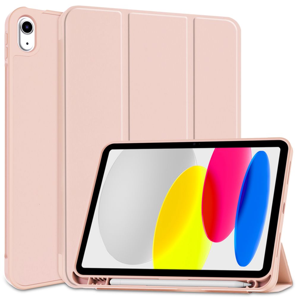 Tech Protection Pencil iPad 2022 hoesje roze