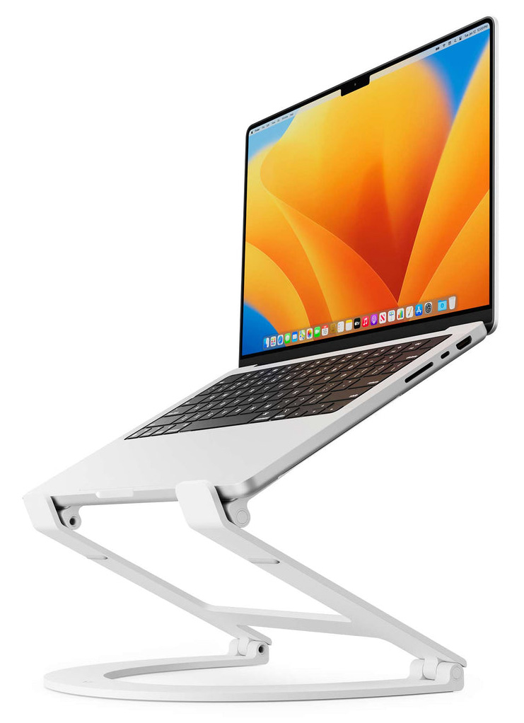 Twelve South Curve Flex verstelbare MacBook stand wit