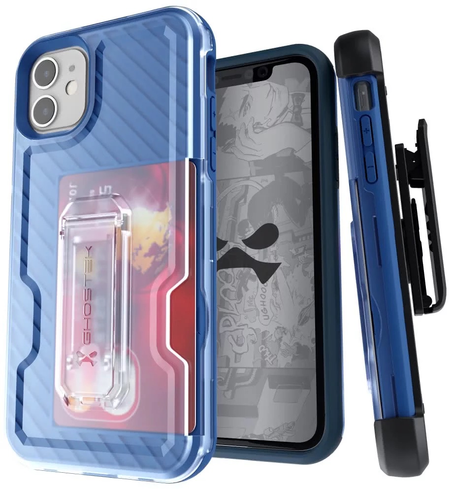 Ghostek Iron Armor 3 iPhone 11 hoesje Blauw