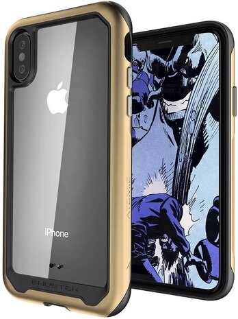 Ghostek Atomic Slim 2 iPhone XS Max hoesje Goud