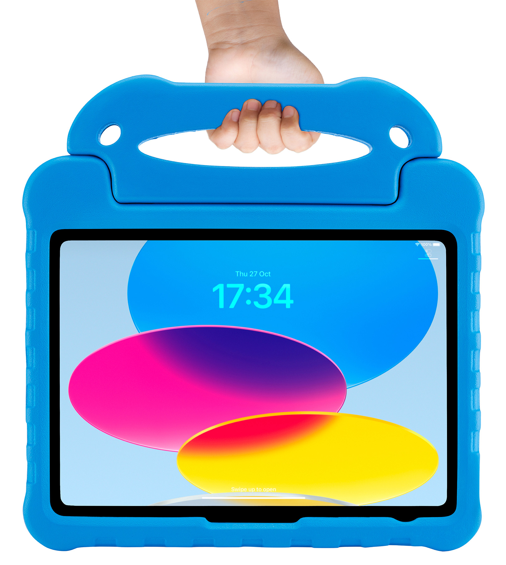 Pipetto Activity Kinder iPad 2022 10,9 inch hoesje blauw