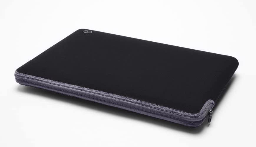 C6 Zip MacBook Pro 16 / 15 inch sleeve Zwart / Grijs