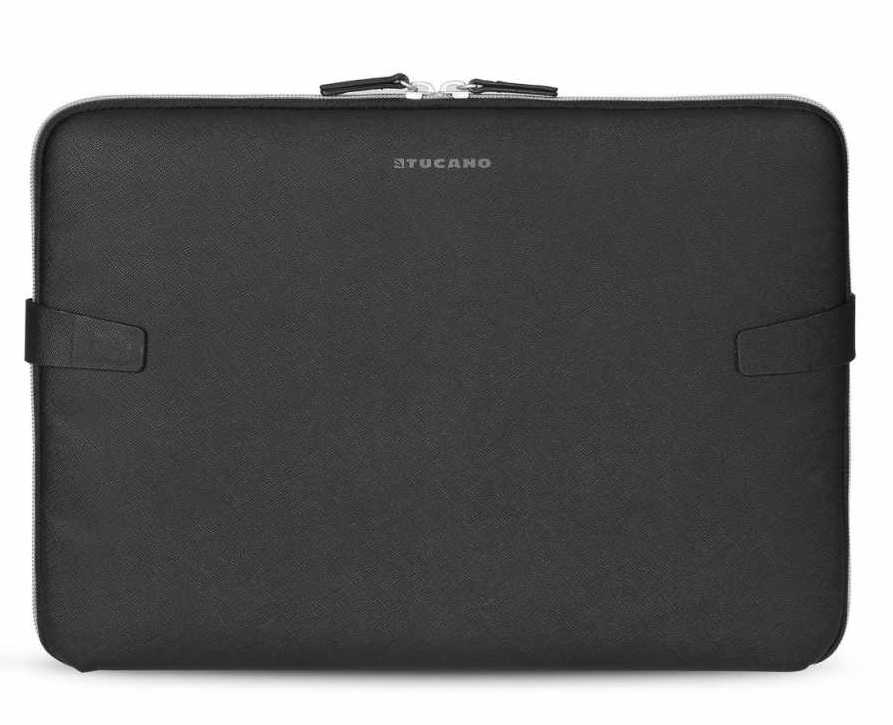 Tucano Velvet MacBook Pro 15 inch USB-C sleeve Zwart 