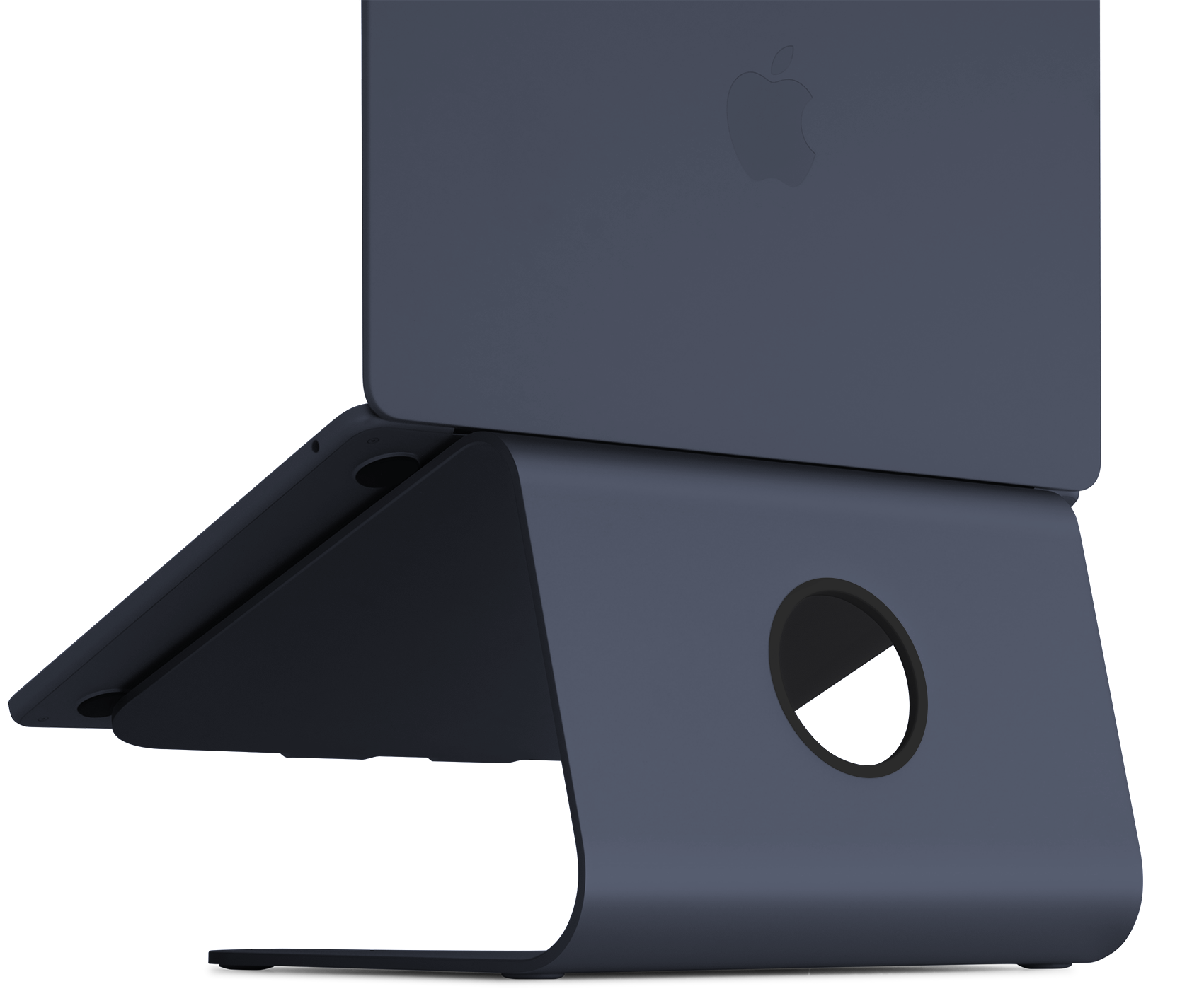 RainDesign mStand MacBook standaard midnight