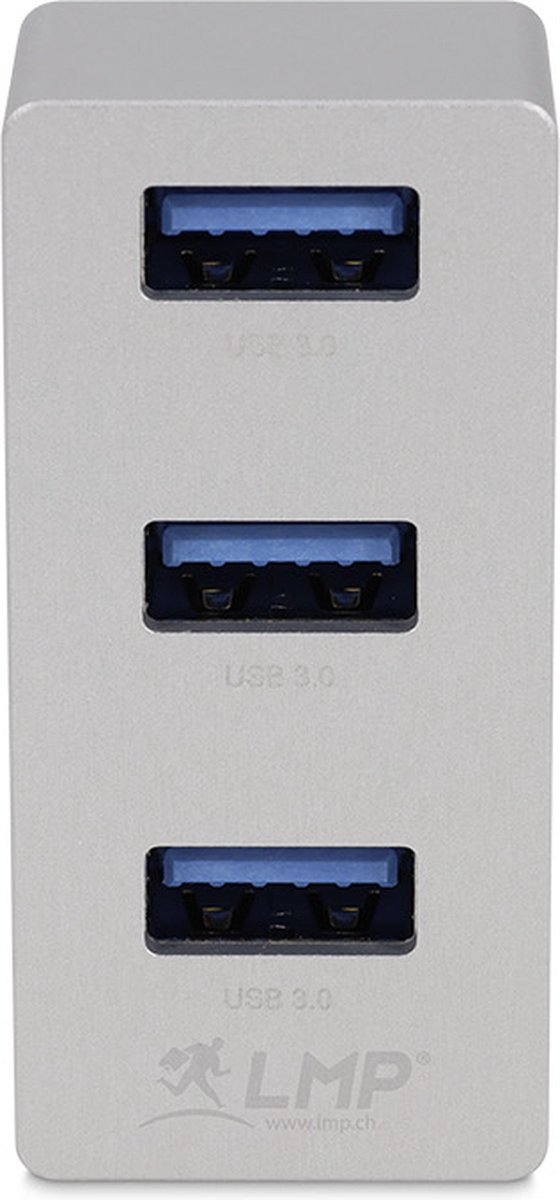 LMP USB-C iMac 24 inch Tiny hub Zilver 