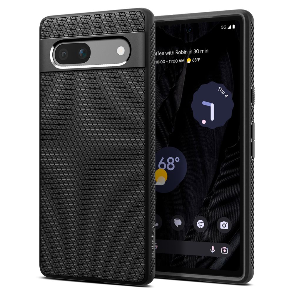 Spigen Liquid Air Pixel 7A hoesje zwart