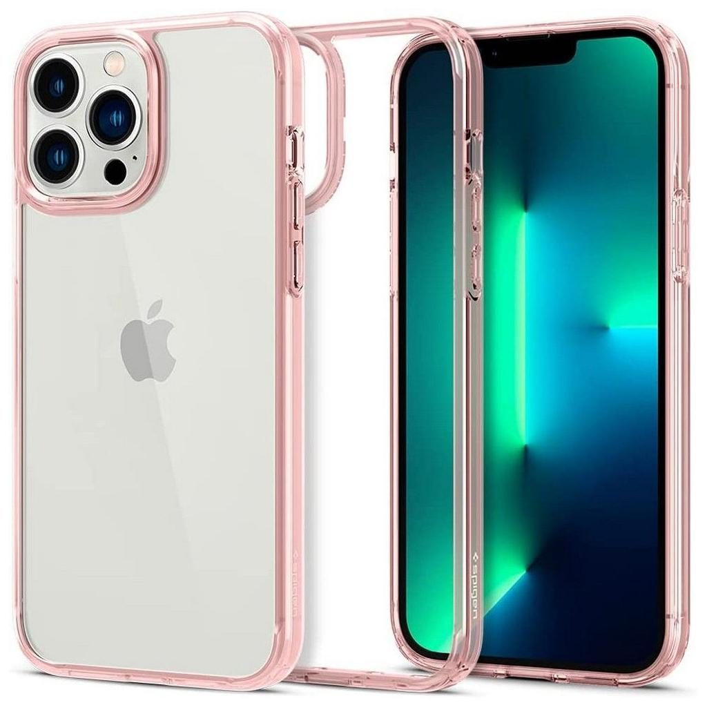 Spigen Ultra Hybrid iPhone 13 Pro Max hoesje Rose