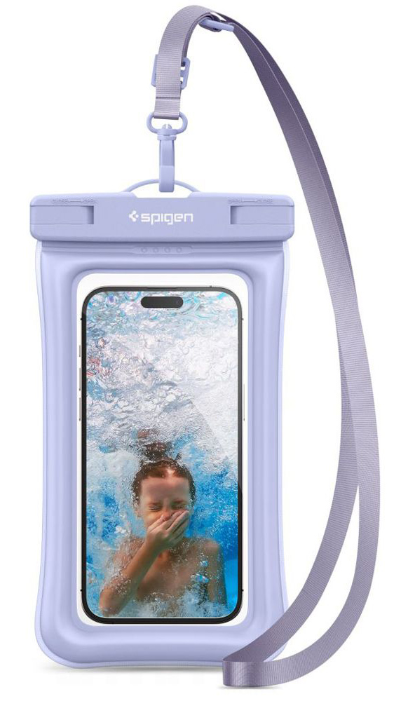 Spigen A610 Universeel waterdicht hoesje blauw