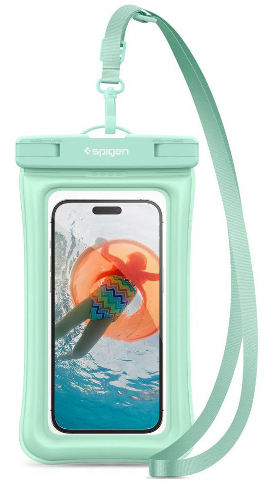 Spigen A610 Universeel waterdicht hoesje mintgroen