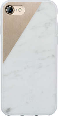 Native Union Clic Marble iPhone SE 2022 / 2020 / 8 hoesje White