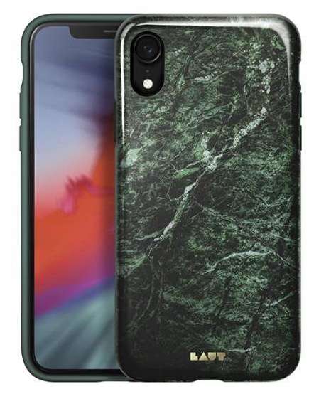 LAUT Huex Marble iPhone XR hoesje Groen