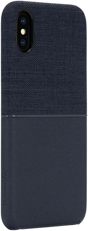 Incase Textured Snap iPhone X hoesje Navy