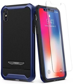 Spigen Reventon iPhone X / XS hoesje Blauw