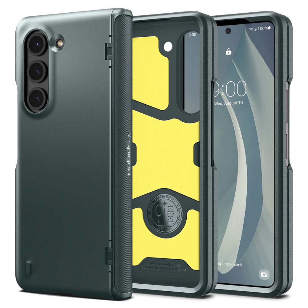 Spigen Slim Armor Galaxy Z Fold 5 hoesje groen