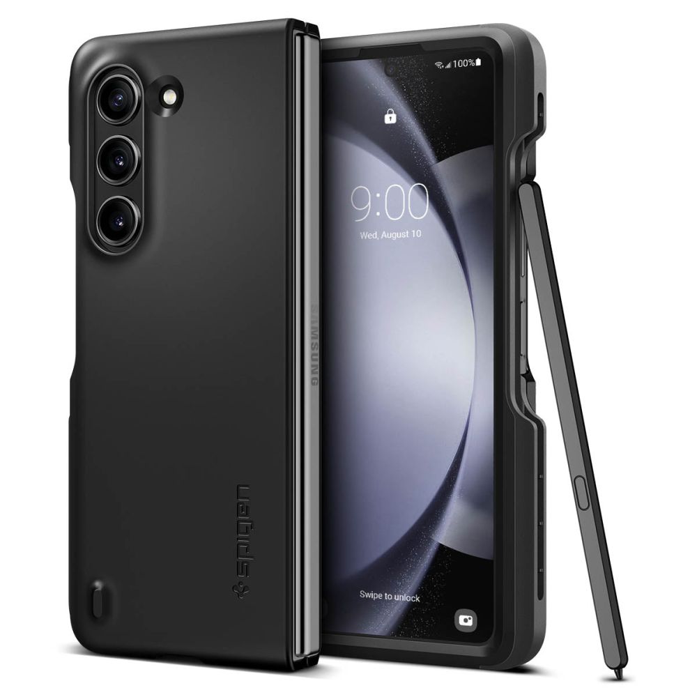 Spigen Thin Fit Pen Galaxy Z Fold 5 hoesje zwart