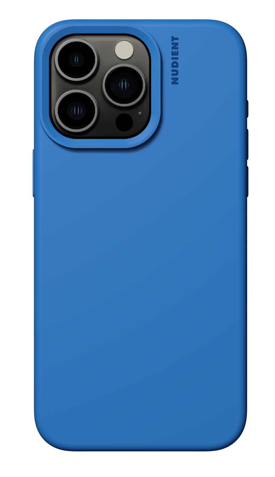 Nudient Base Case iPhone 15 Pro hoesje blauw