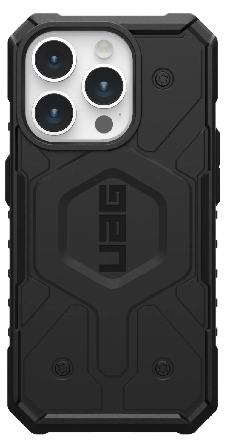 UAG Pathfinder MagSafe iPhone 15 Pro Max hoesje zwart