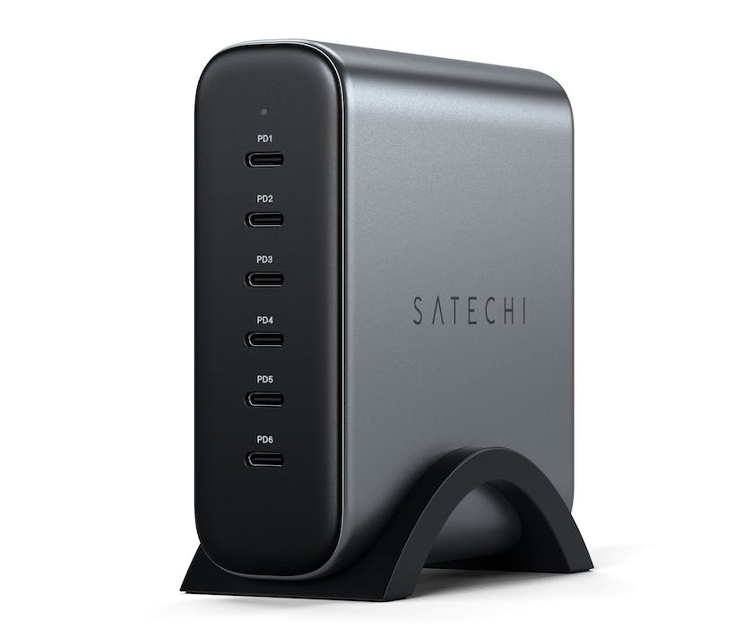 Satechi 200 watt USB-C 6 poort GAN oplader