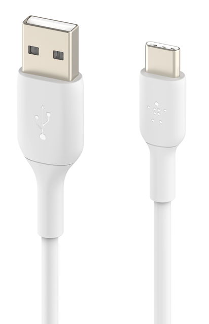 Belkin BoostCharge USB-A naar USB-C kabel 2 meter wit