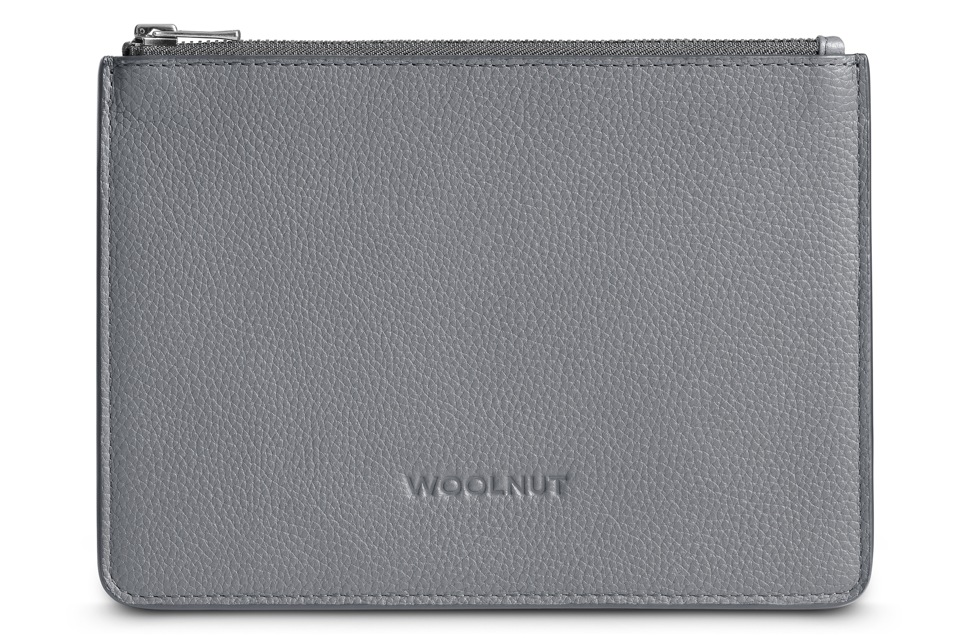 Woolnut Leather organizer sleeve grijs