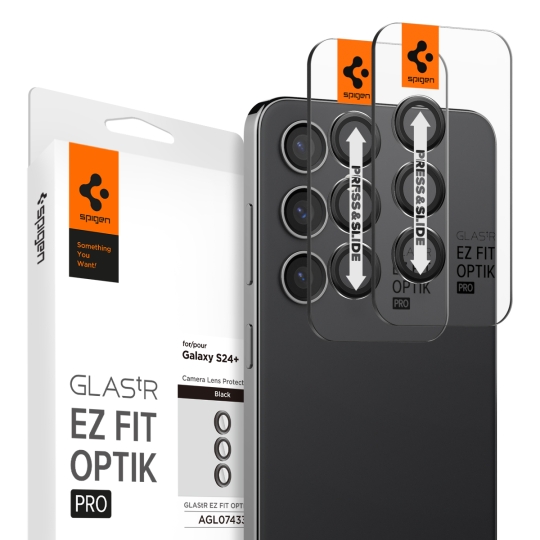 Spigen GlastR EZ Fit Galaxy S24 Plus glazen screenprotector 2 pack