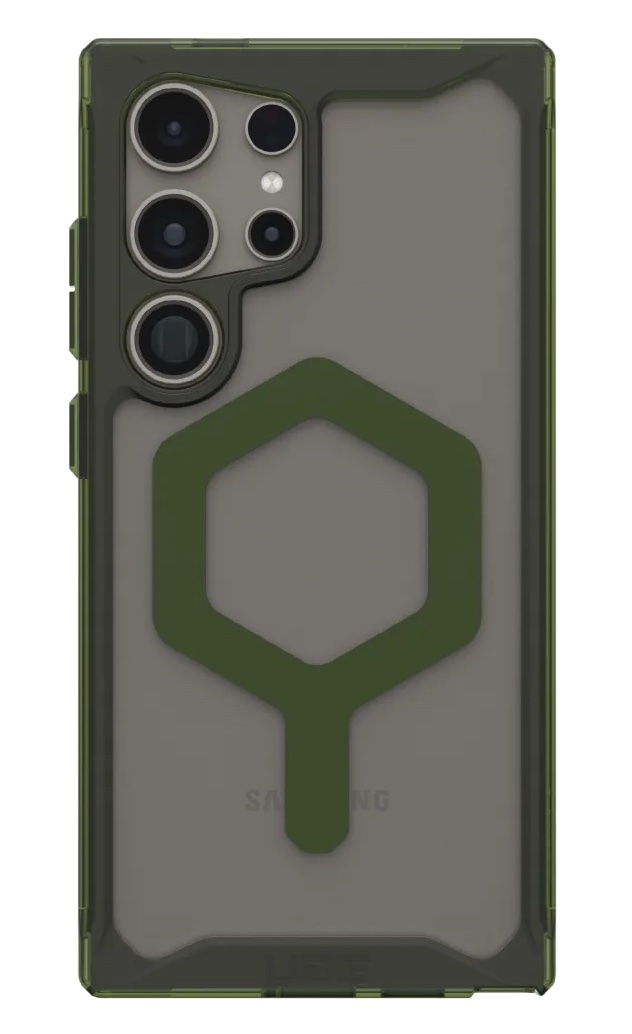 UAG Plyo Pro Galaxy S24 Ultra hoesje doorzichtig / groen