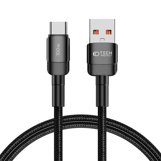 TechProtection EVO USB-C naar USB-A kabel 100 centimeter