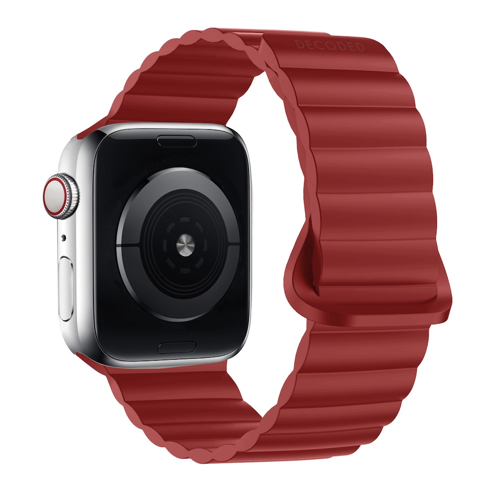 Decoded Traction Loop Apple Watch 41 / 40 mm bandje rood