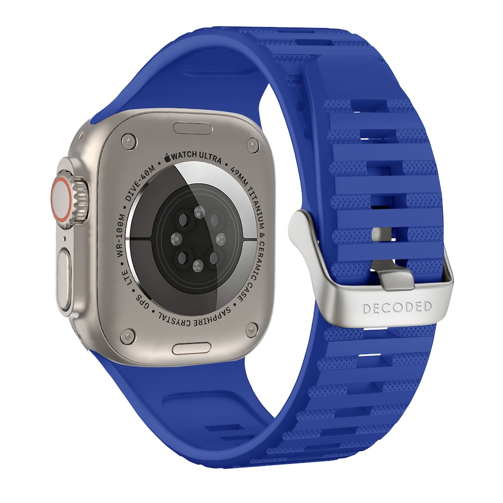 Decoded Traction Loop Ultra Apple Watch 49 / 45 / 44 mm bandje blauw